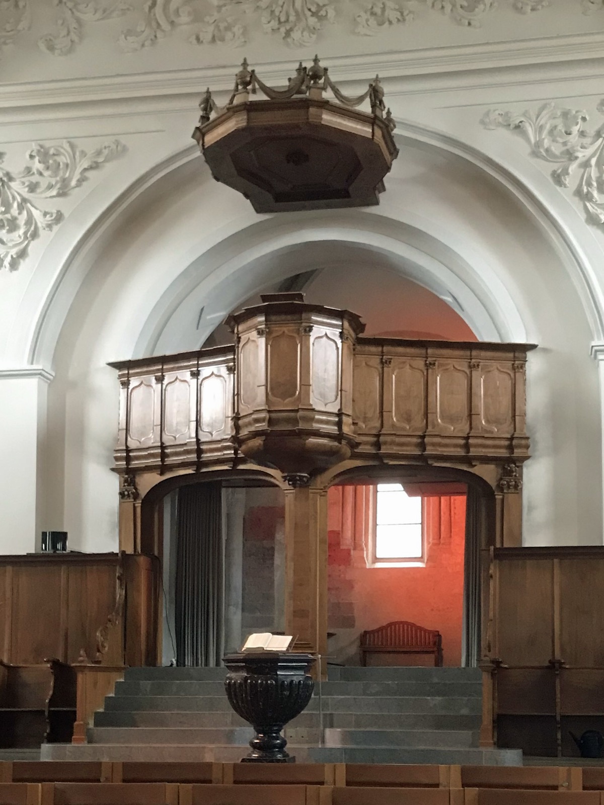 Preekstoel in St Peter, Zurich