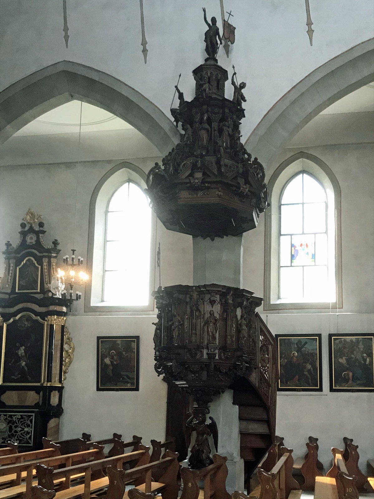 Pulpit at Franziskanerkirche, Luzern