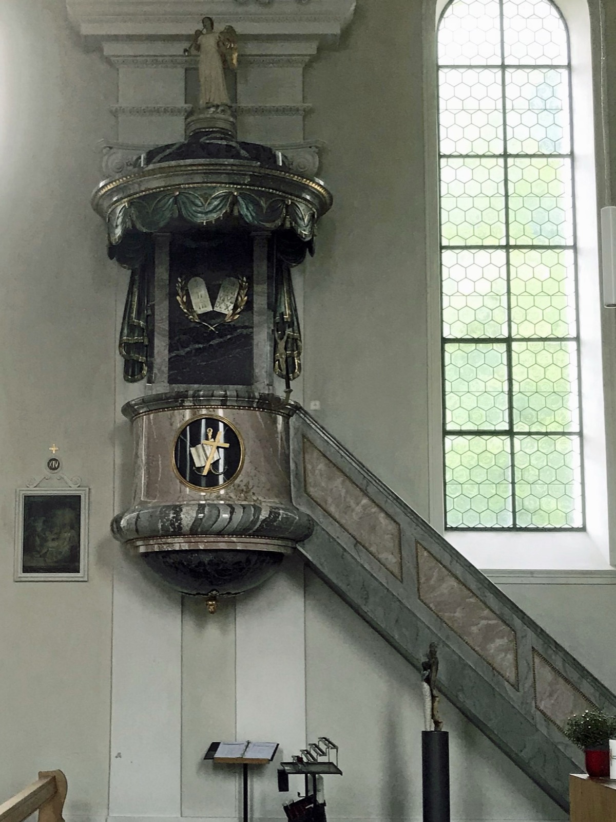 Pulpit at St Hieronymus, Vitznau