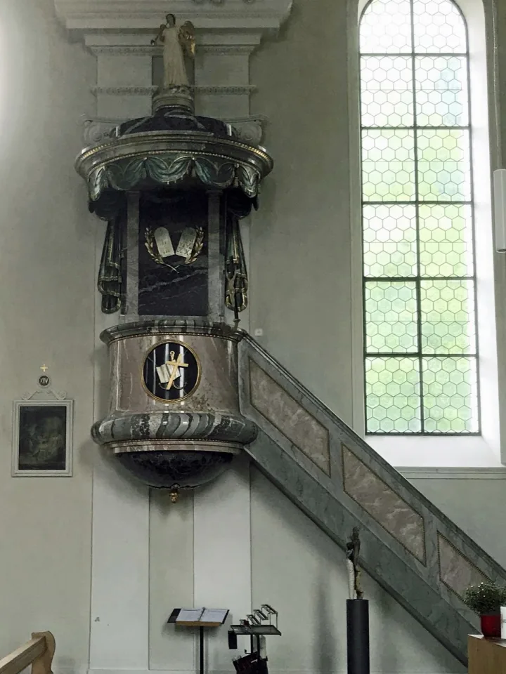 Pulpit at St Hieronymus, Vitznau