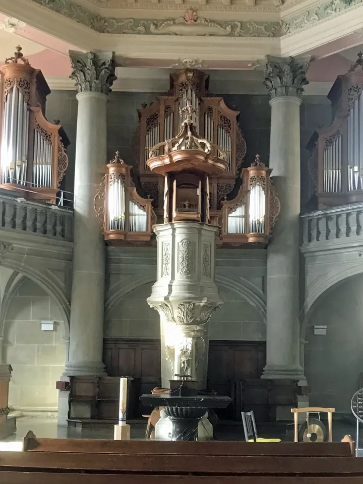 Pulpit at Heiliggeistkirche, Bern