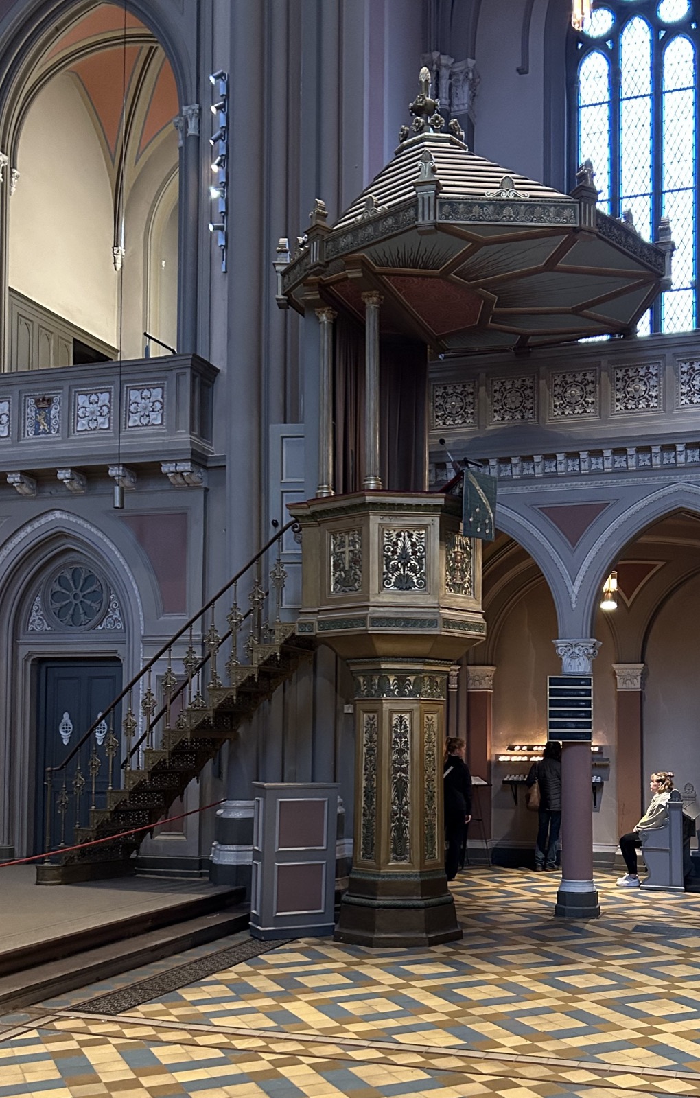 Pulpit at Marktkirche, Wiesbaden