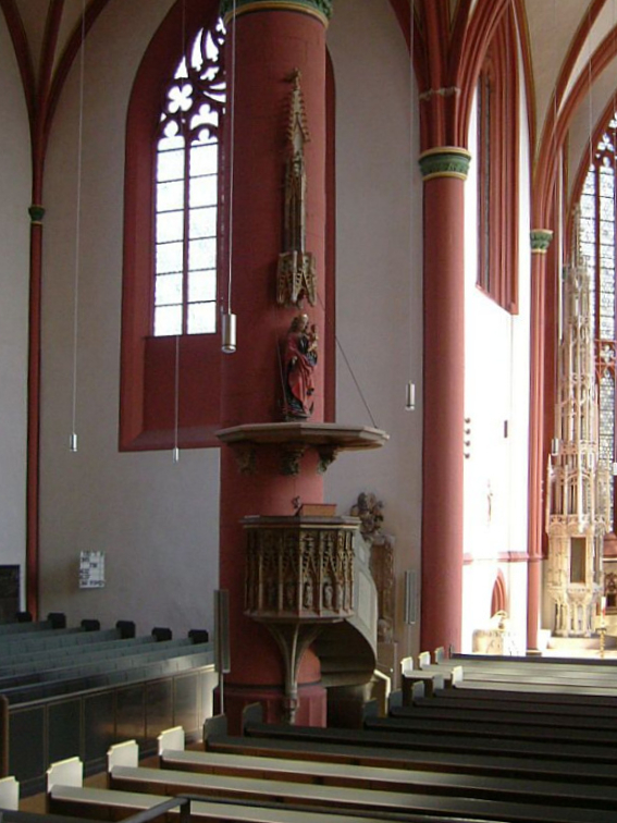 Pulpit at Sankt Kilian Kirche, Korbach