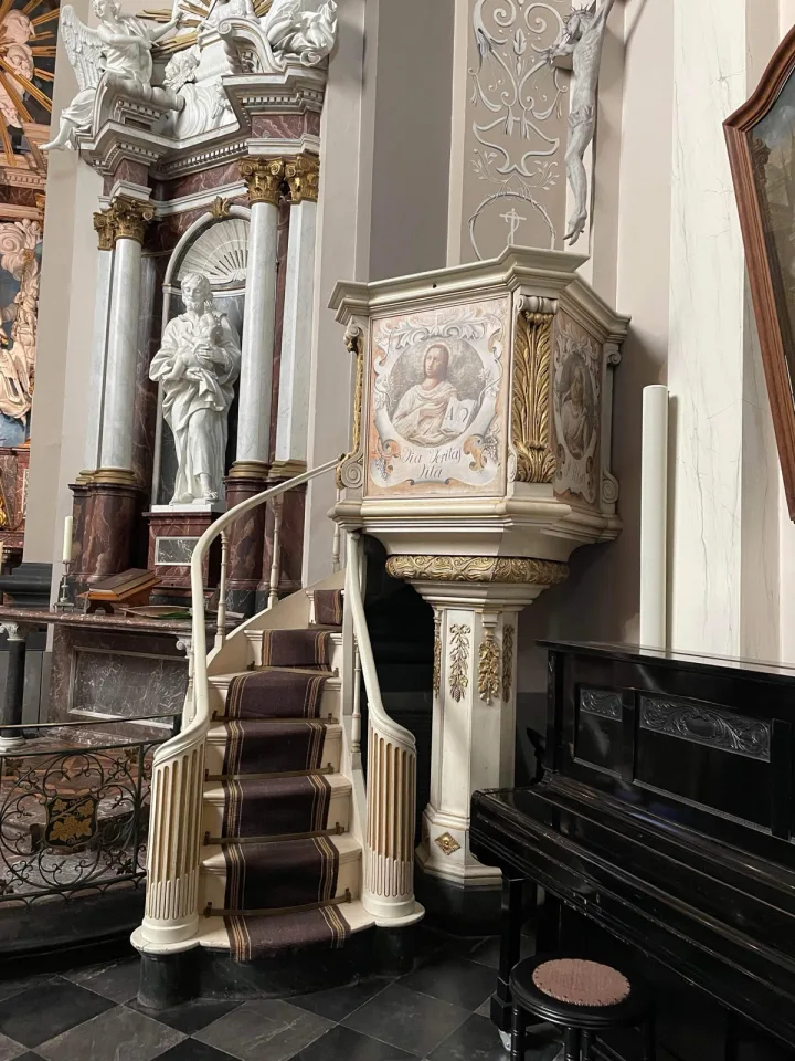 Pulpit at Gerarduskerk, Wittem