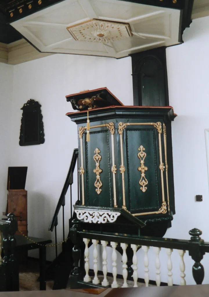 Preekstoel in Enserkerk, Schokland