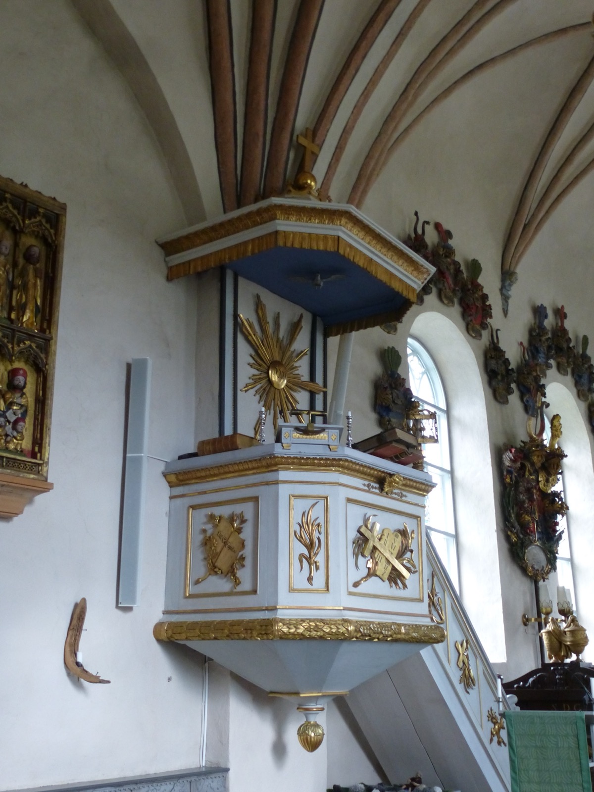 Preekstoel in Bjorklinge kyrka, Bjorklinge
