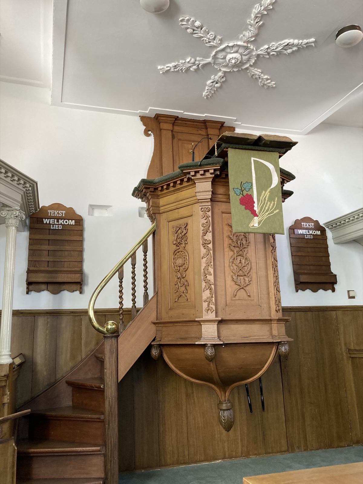 Pulpit at Doopsgezinde vermaning, Joure
