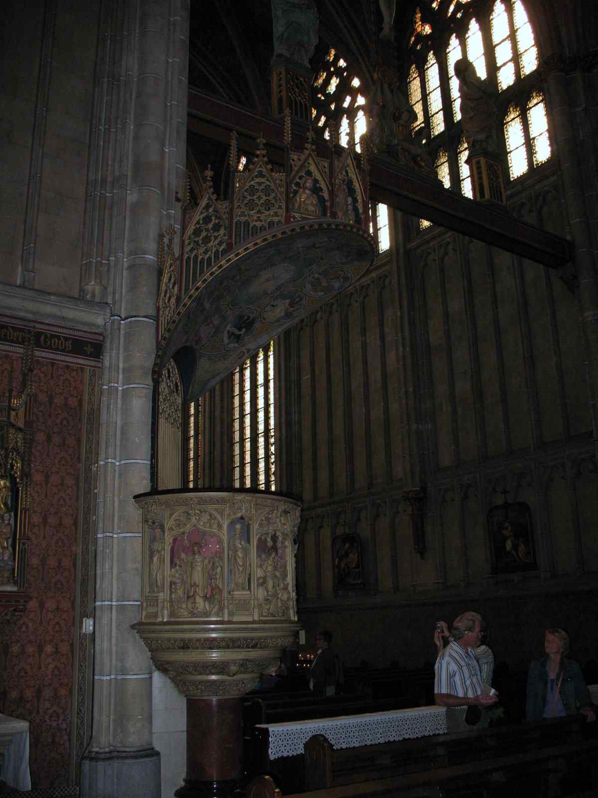 Pulpit at Basiliek van het Heilig Sacrament, Meerssen