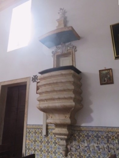 Pulpit at Igreja do Senhor Bom Jesus, Ponta Delgada