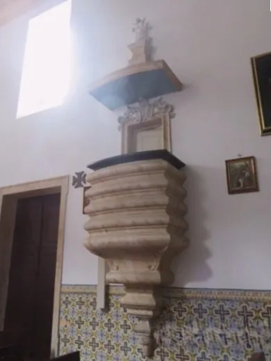Pulpit at Igreja do Senhor Bom Jesus, Ponta Delgada