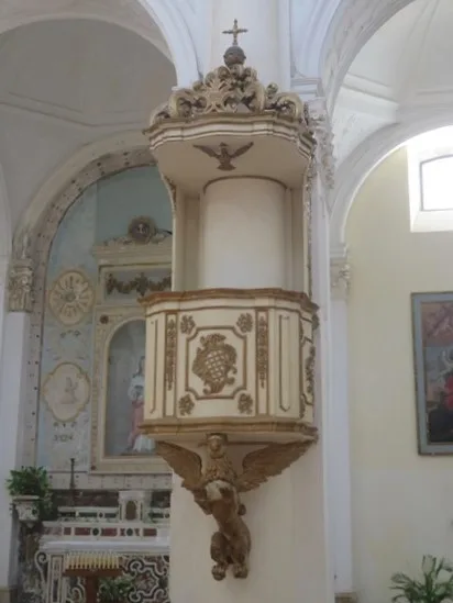 Pulpit at Chiesa di San Carlo al Corso, Noto