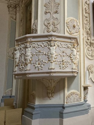 Pulpit at Duomo di Taormina, Taormina