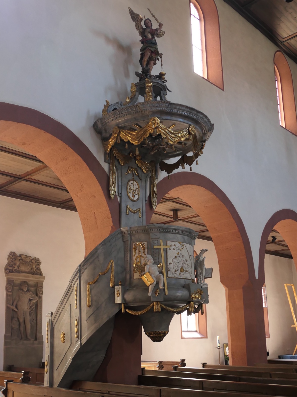 Preekstoel in St Michael, Lohr am Main