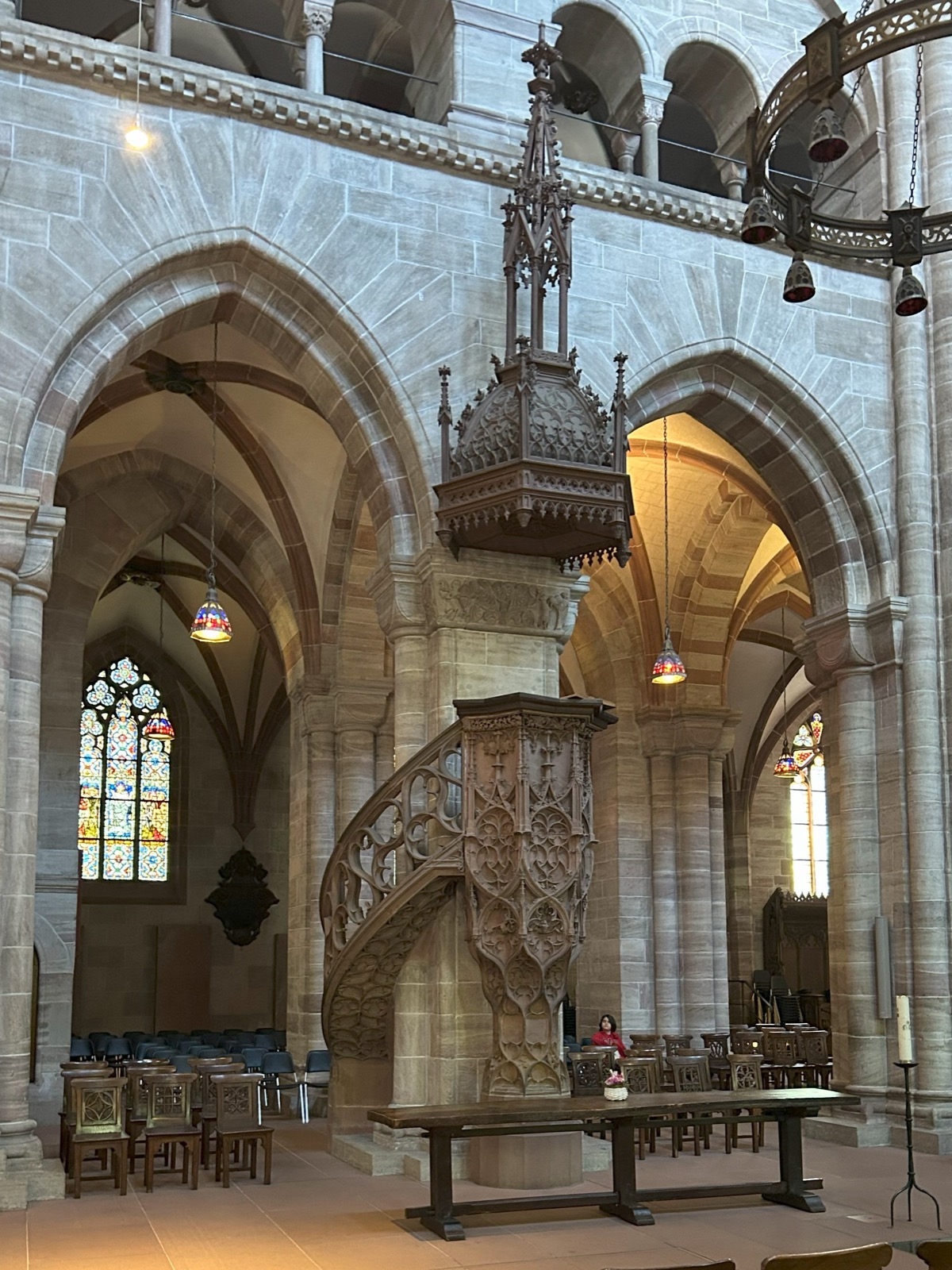 Preekstoel in Munster, Basel
