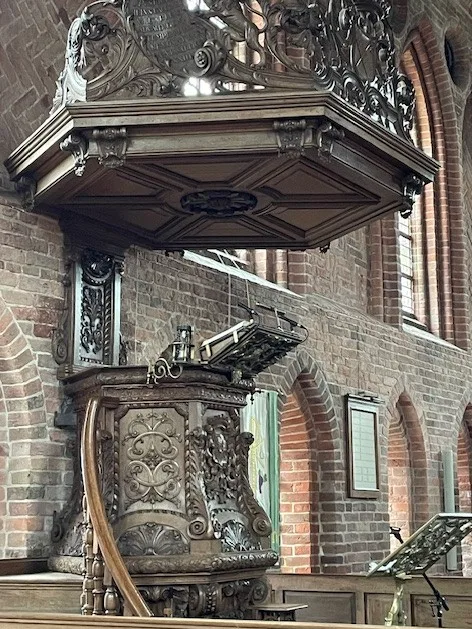 Pulpit at Abdijkerk, Aduard