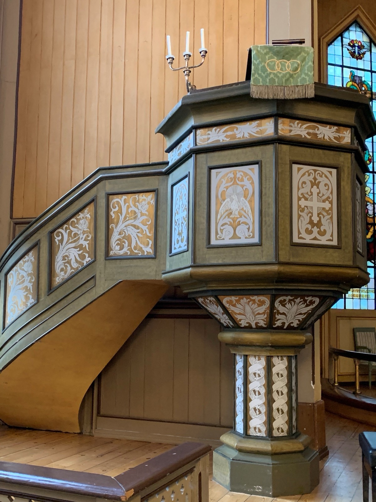 Pulpit at Tromso domkirke, Tromso