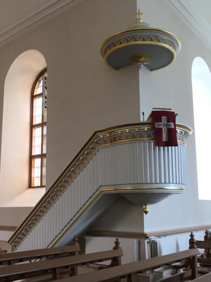 Preekstoel in Kuopion tuomiokirkko, Kuopio