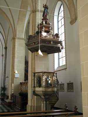 Pulpit at Kloster Kamp Abteikirche, Kamp-Lintfort