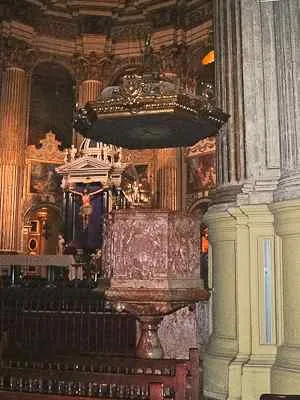 Pulpit at Catedral de Malaga, Malaga