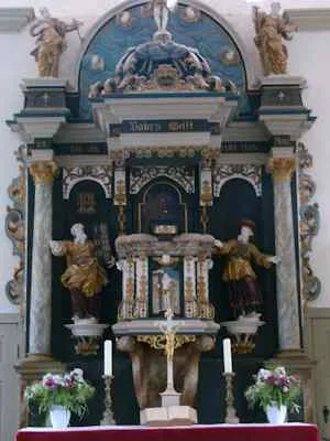 Pulpit at Seemannskirche, Prerow
