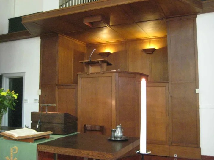 Pulpit at Regentessekerk, Apeldoorn