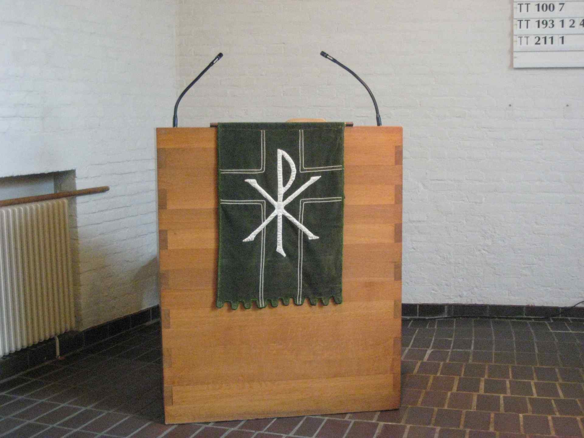 Preekstoel in Remonstrantse Kerk, Eindhoven