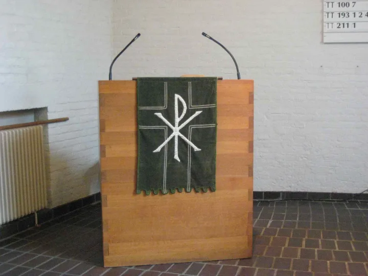 Pulpit at Remonstrantse Kerk, Eindhoven