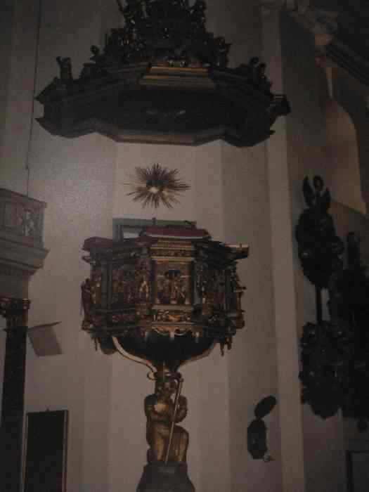 Preekstoel in Kalmar domkyrka, Kalmar