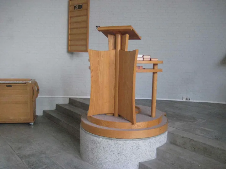 Pulpit at Verlosserkerk (PKN), Bussum