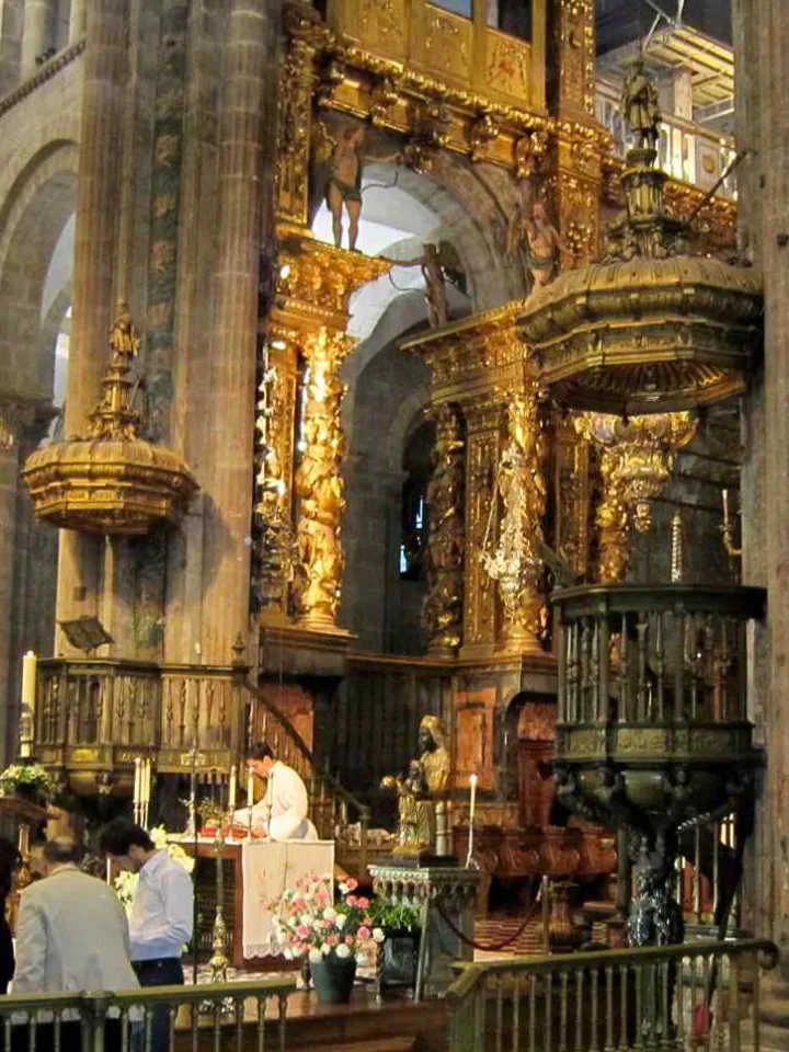 Pulpit at Catedral de Santiago de Compostela, Santiago de Compostela
