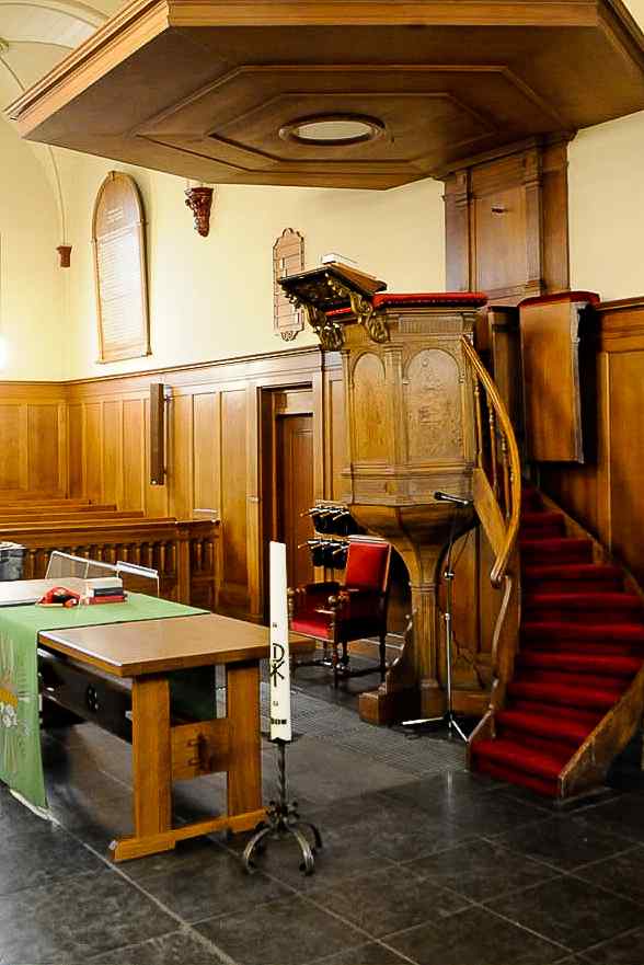 Pulpit at Pauluskerk, Baarn