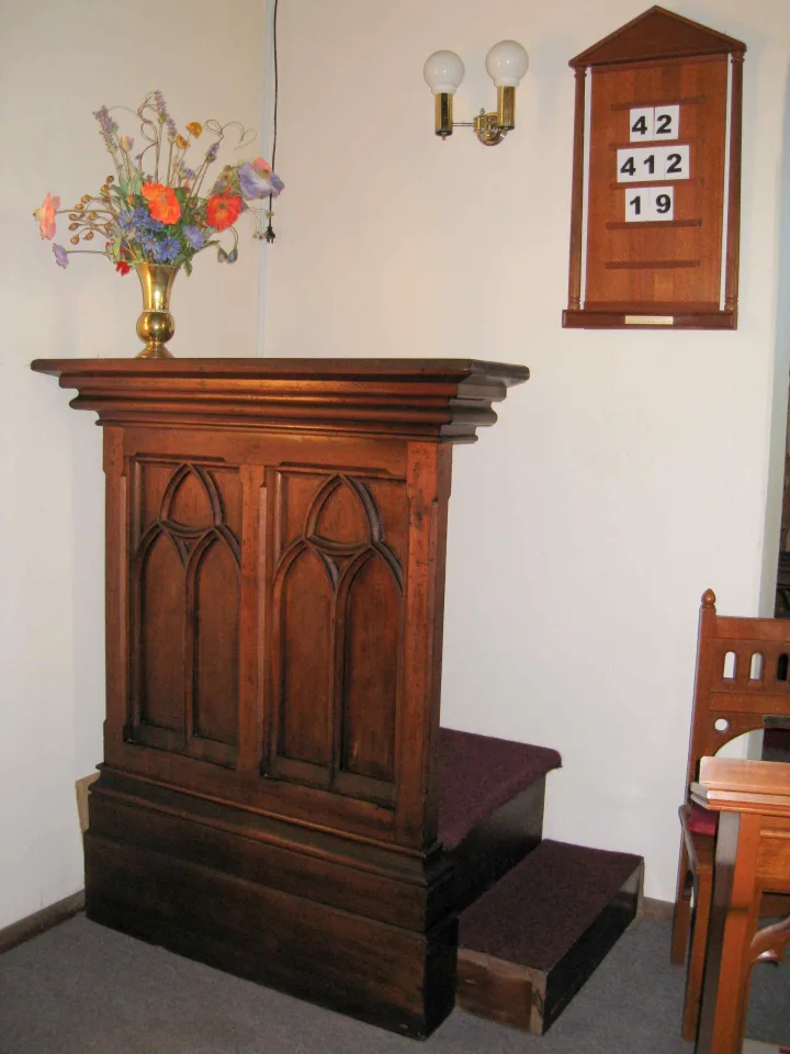 Preekstoel in Christ Church, Pambula