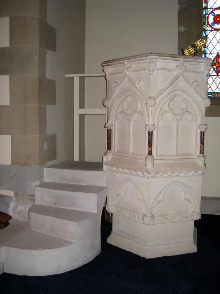 Pulpit at St Johns Anglican Church, Ross