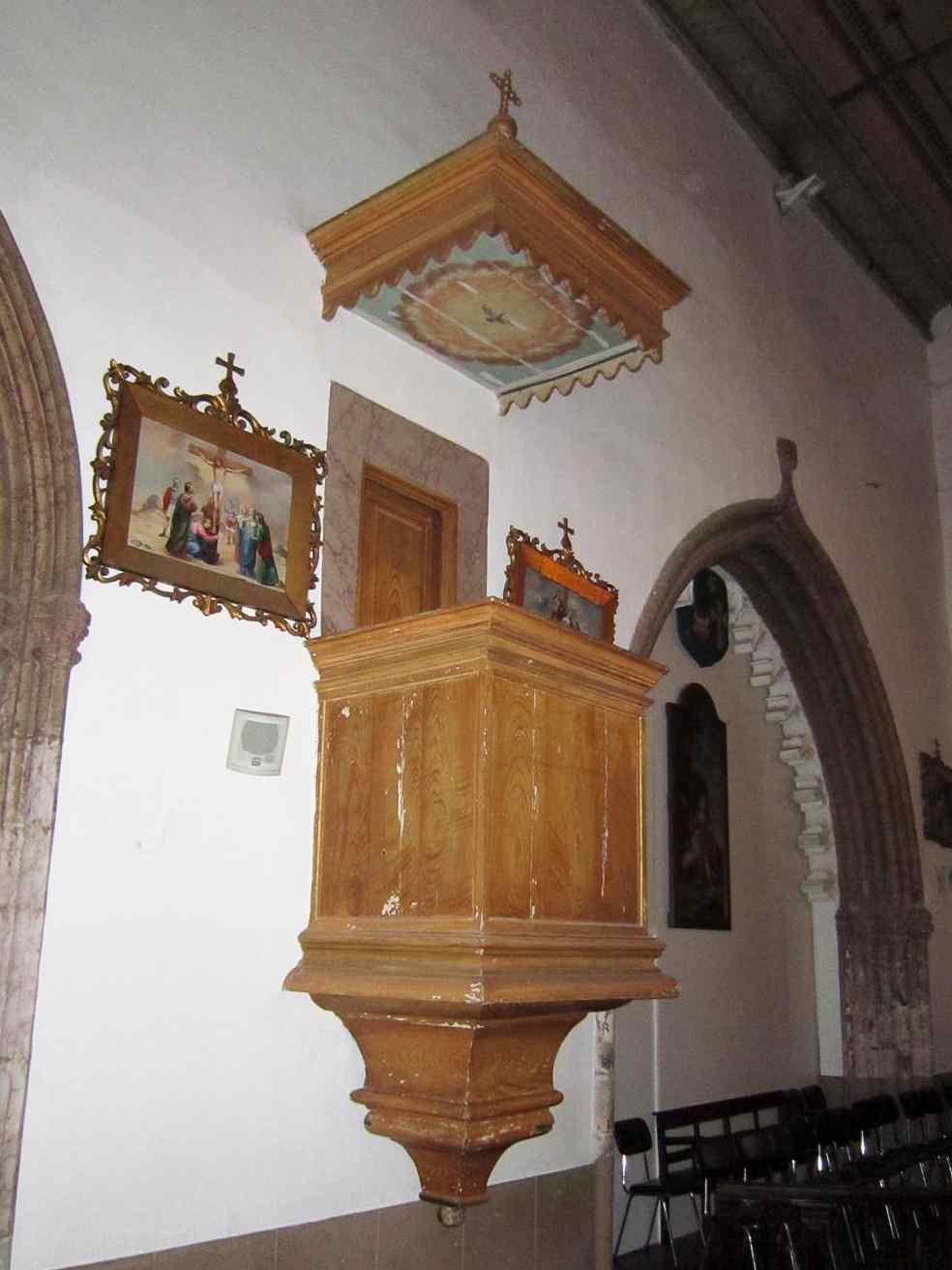 Preekstoel in Igreja Matriz de Machico, Machico