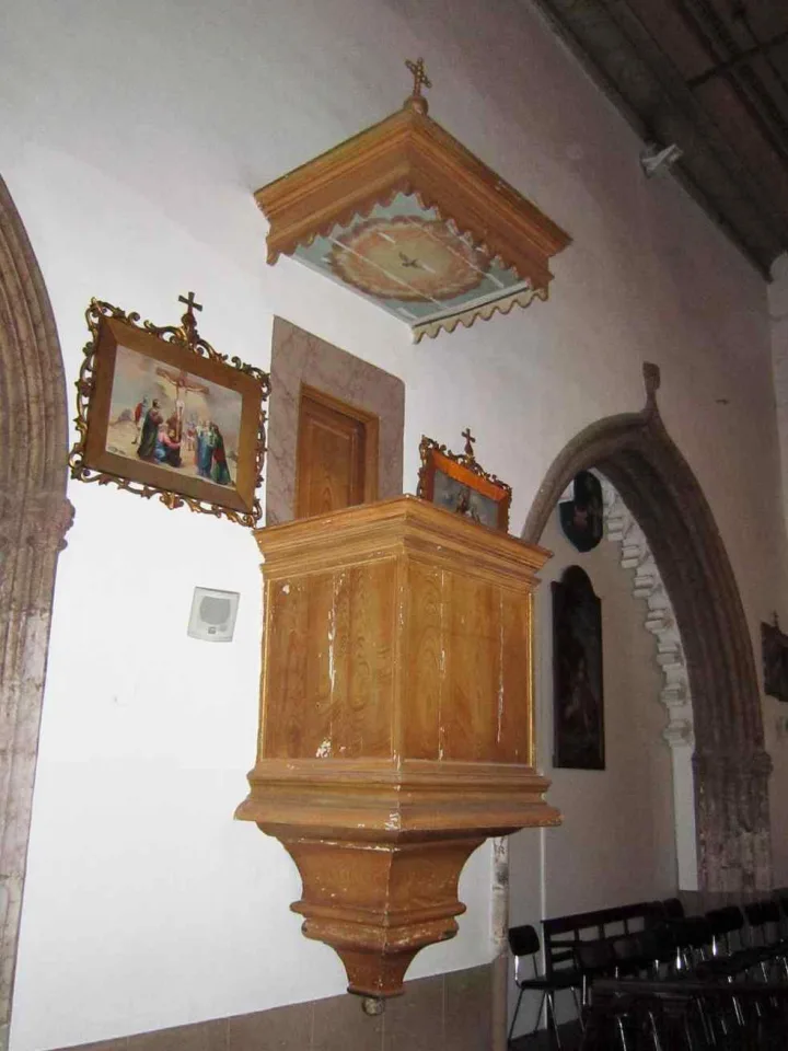 Preekstoel in Igreja Matriz de Machico, Machico