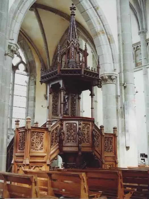Pulpit at , Avranches
