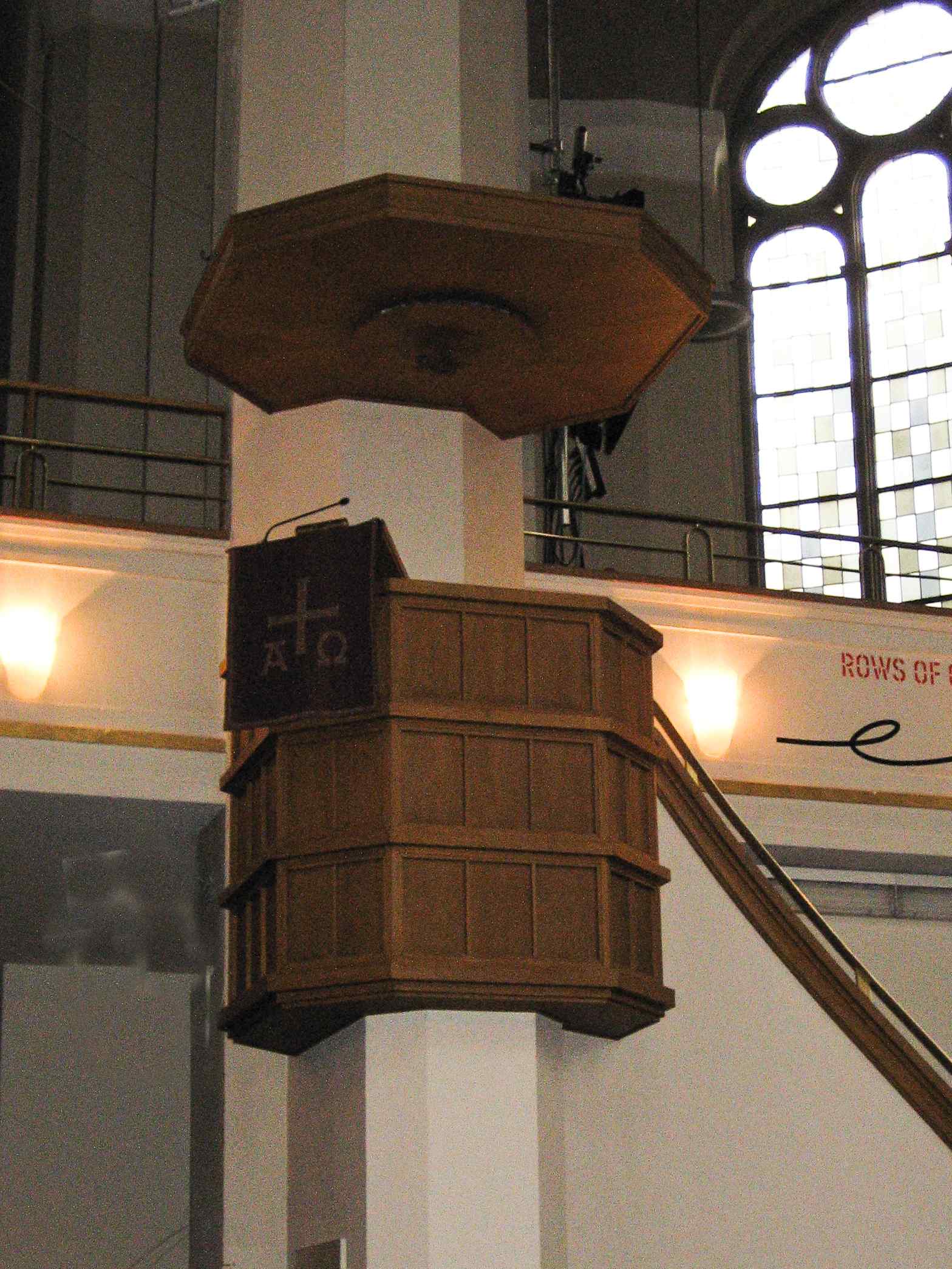 Preekstoel in Johanneskirche, Dusseldorf