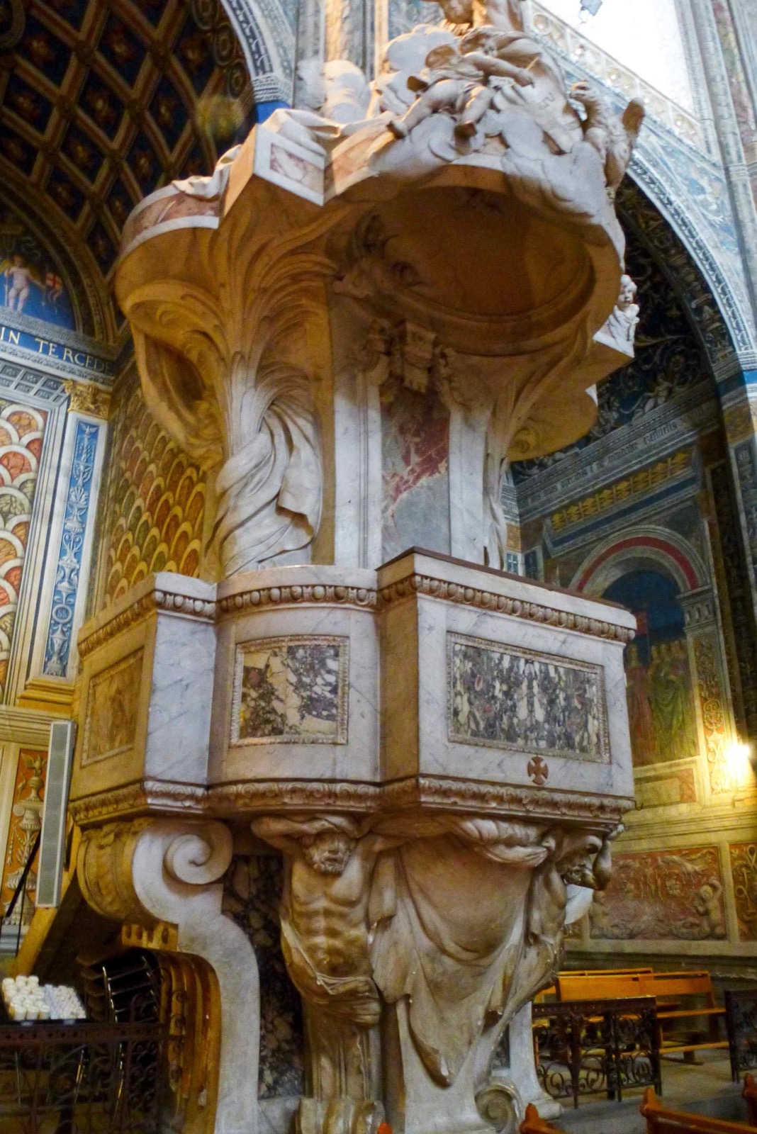 Pulpit at Cathedral Sainte Cecile, Albi