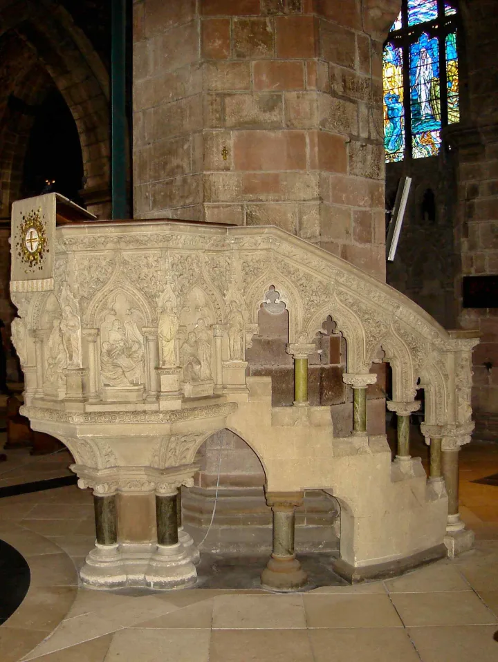 Preekstoel in St Giles Cathedral, Edinburgh