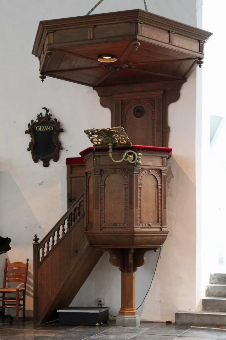 Preekstoel in Geertekerk, Utrecht