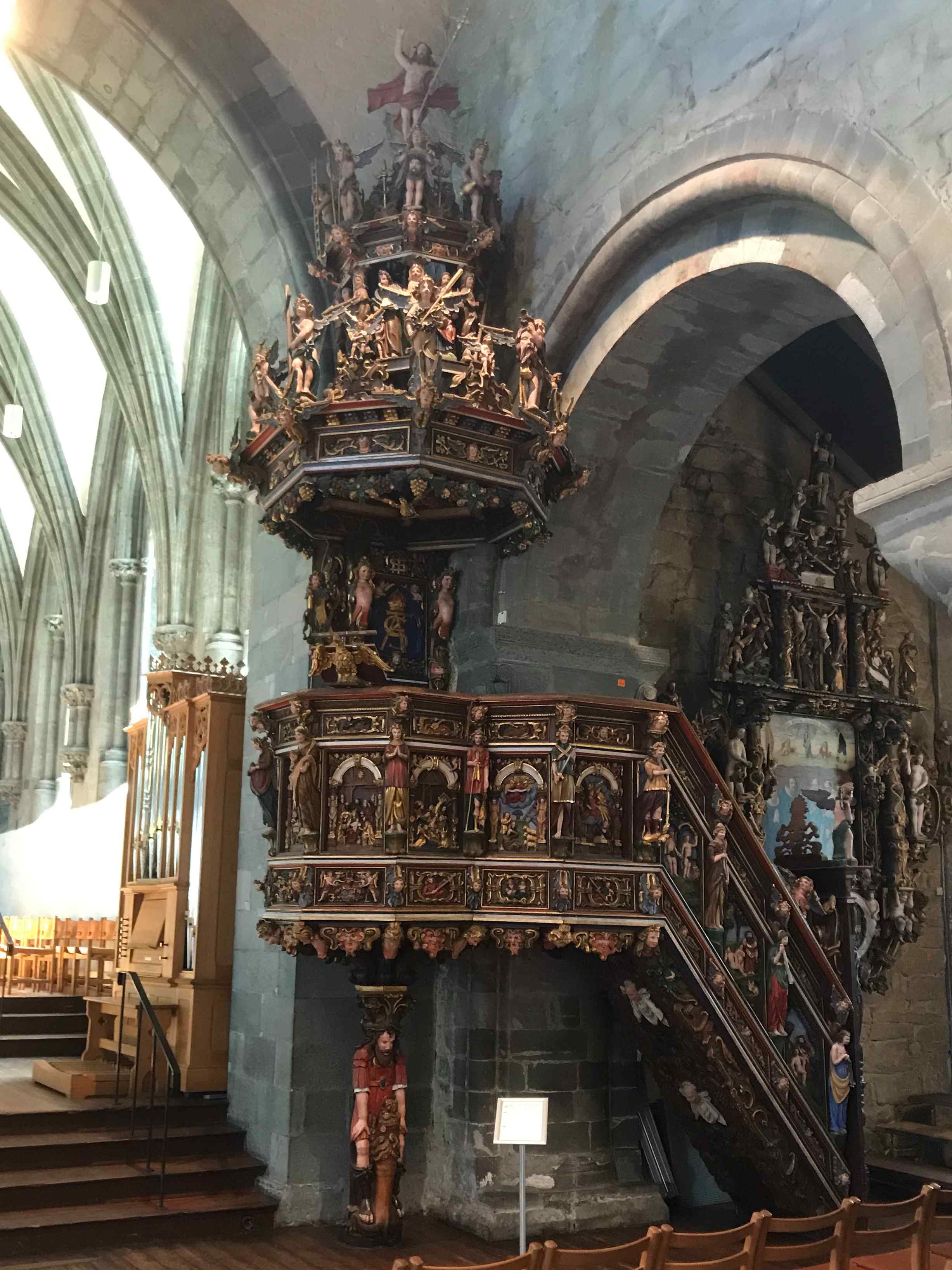 Preekstoel in Domkirke, Stavanger