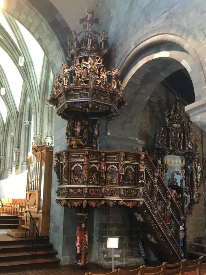 Preekstoel in Domkirke, Stavanger