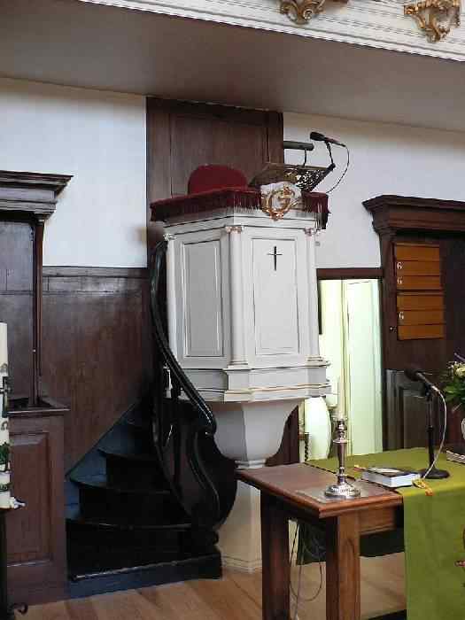 Pulpit at Luthersekerk, Amersfoort