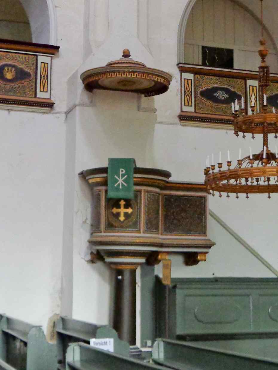 Pulpit at St. Martini kirche, Stolberg