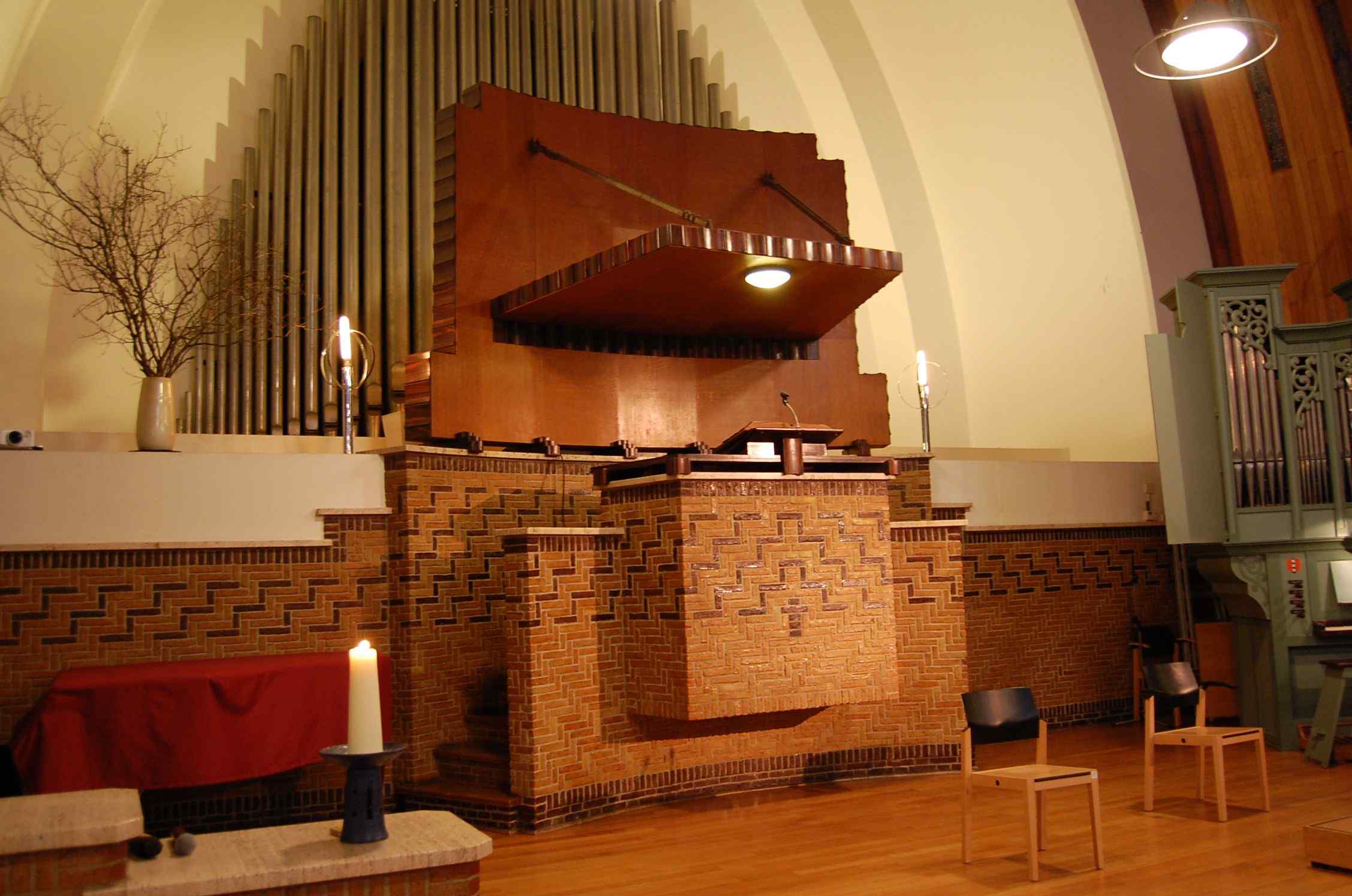Pulpit at Vrijburg, Amsterdam