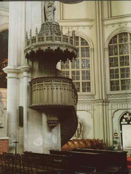 Preekstoel in Minoriten Kirche, Wenen
