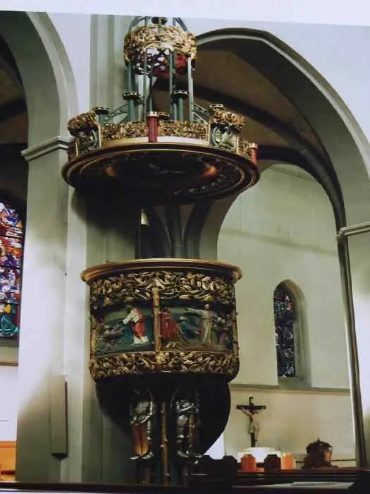 Pulpit at , Montfort