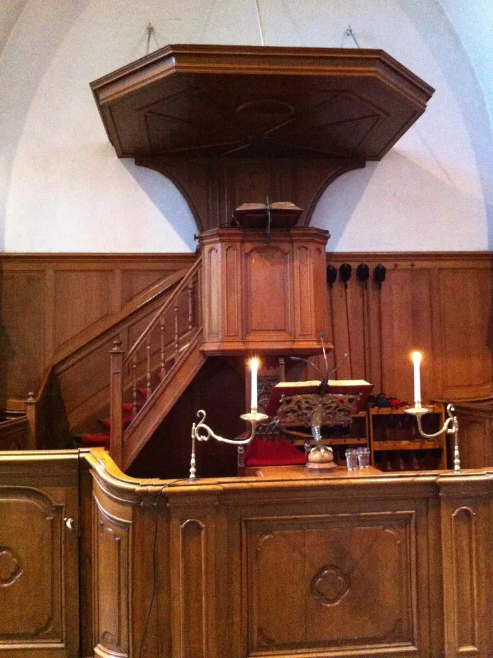 Pulpit at Dorpskerk (PKN), Wassenaar