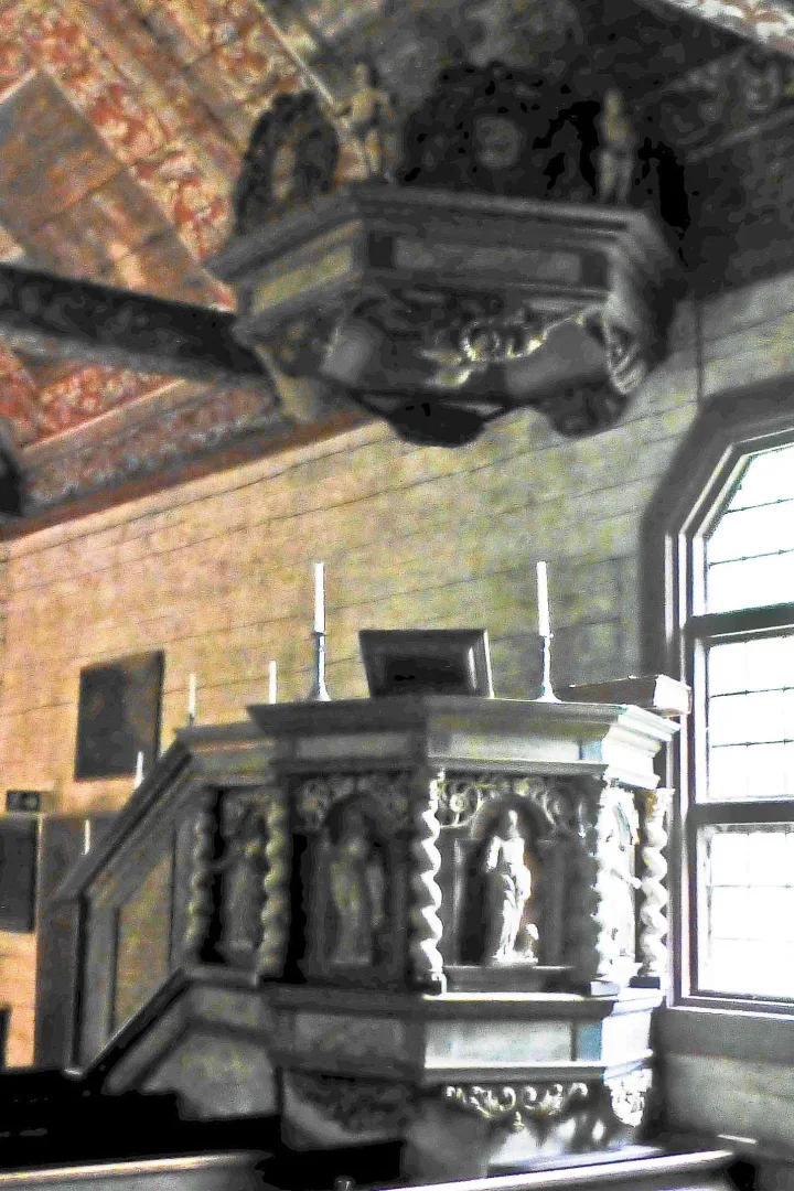 Pulpit at Seglora Kyrka, Stockholm