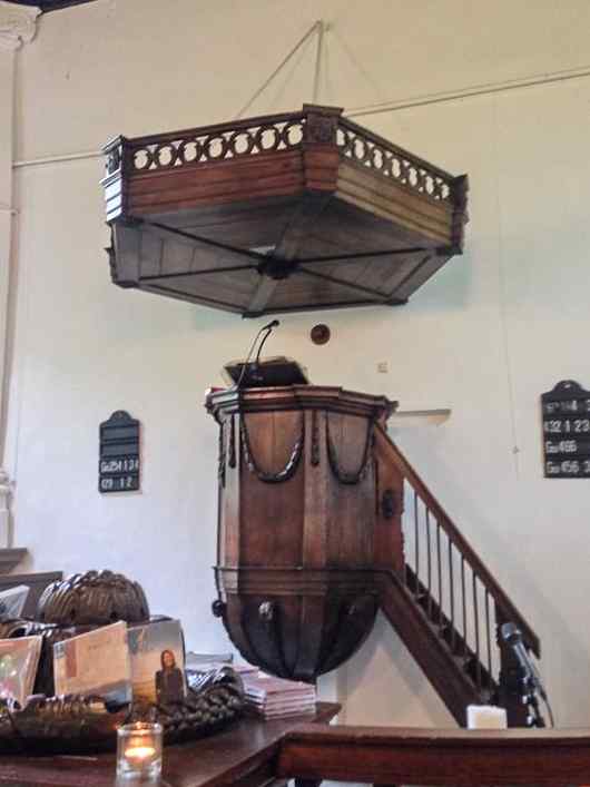 Pulpit at Hervormde Kerk, Solwerd